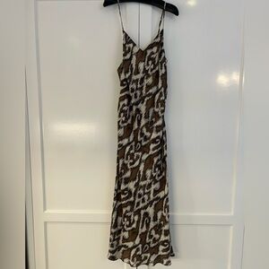 MariaCher Silk Slip Dress